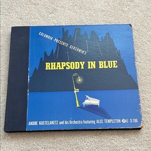 Vintage “Columbia Presents Rhapsody in Blue”, Vinyl Record Set